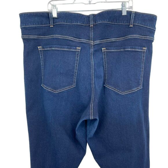 Lane Bryant Flex Magic Waistband High Rise Bootcut Jeans Dark Wash 26 Long - Picture 6 of 10